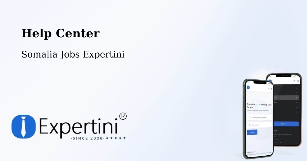 Help Center – Baidoa - Somalia Jobs Expertini